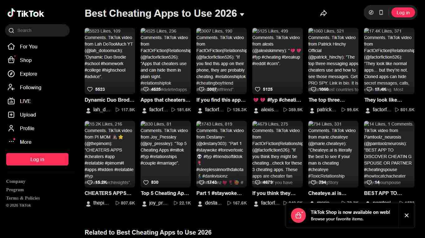 Best Cheating Apps to Use 2026 TikTok